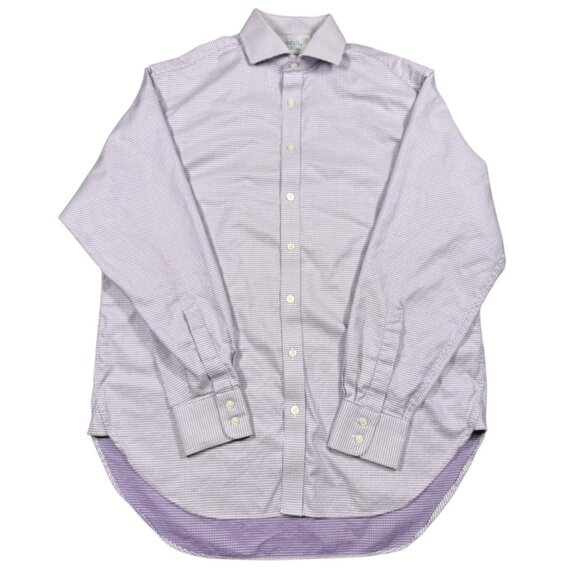 Charles Tyrwhitt Men’s 16-1/2 36 Purple Dress Shirt Classic Fit Button Down - Picture 1 of 6